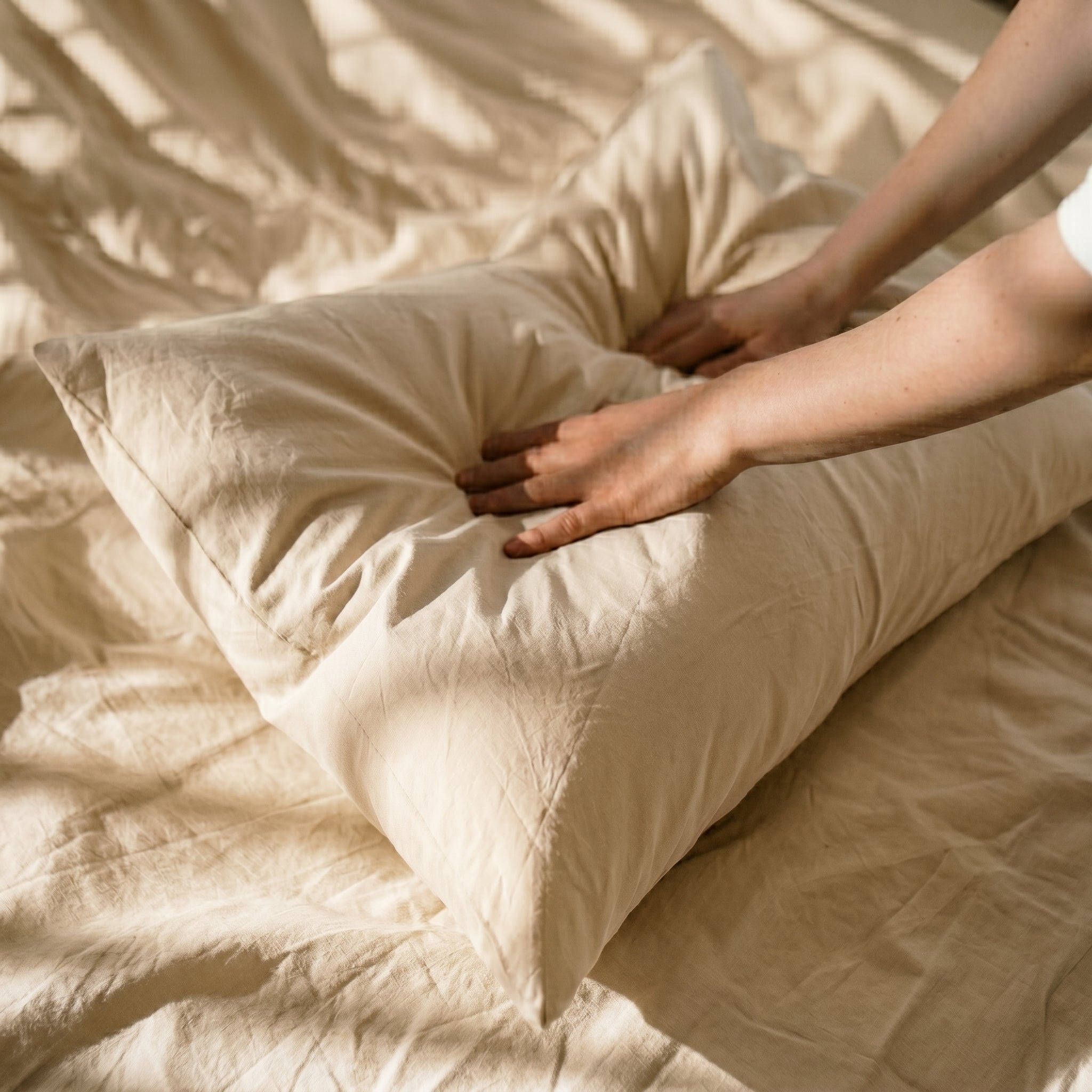 Vanilla Cream Pillow Cover