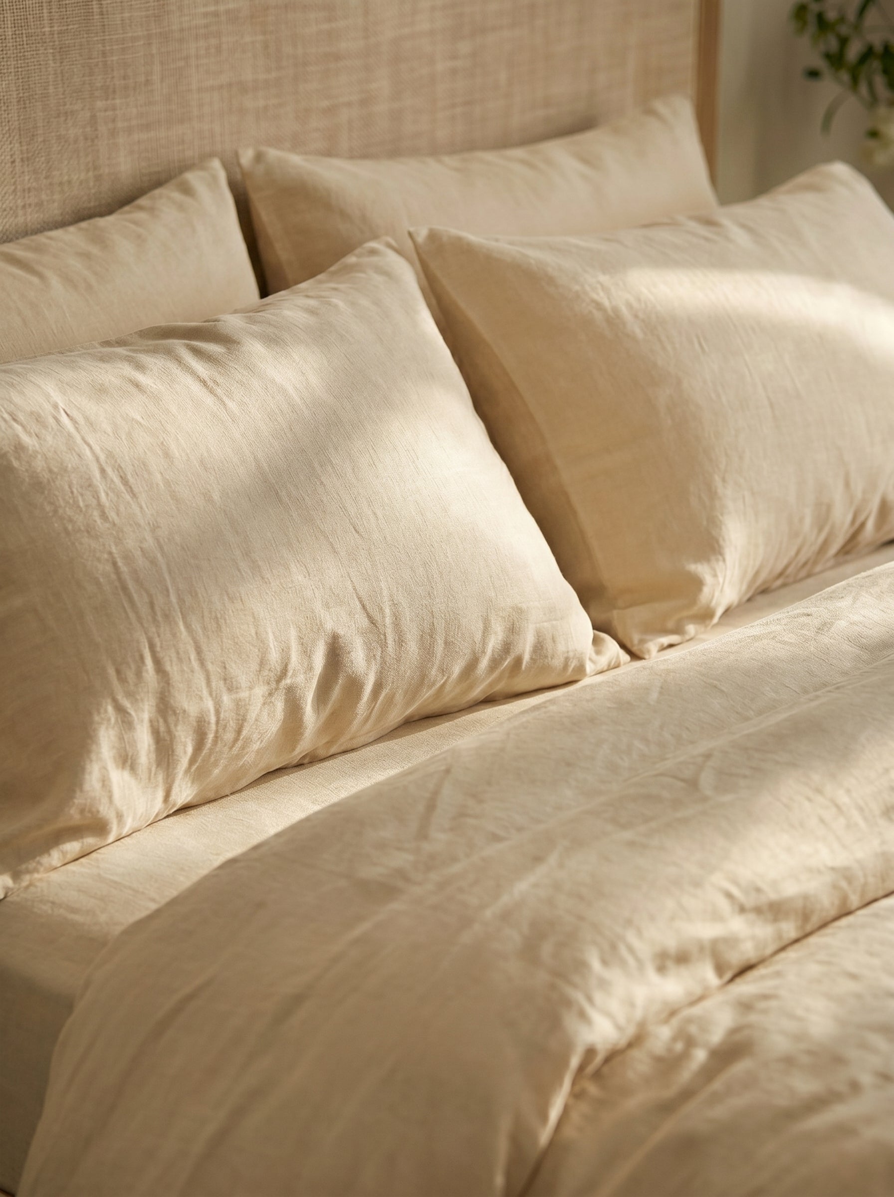 Vanilla Cream Pillow Cover
