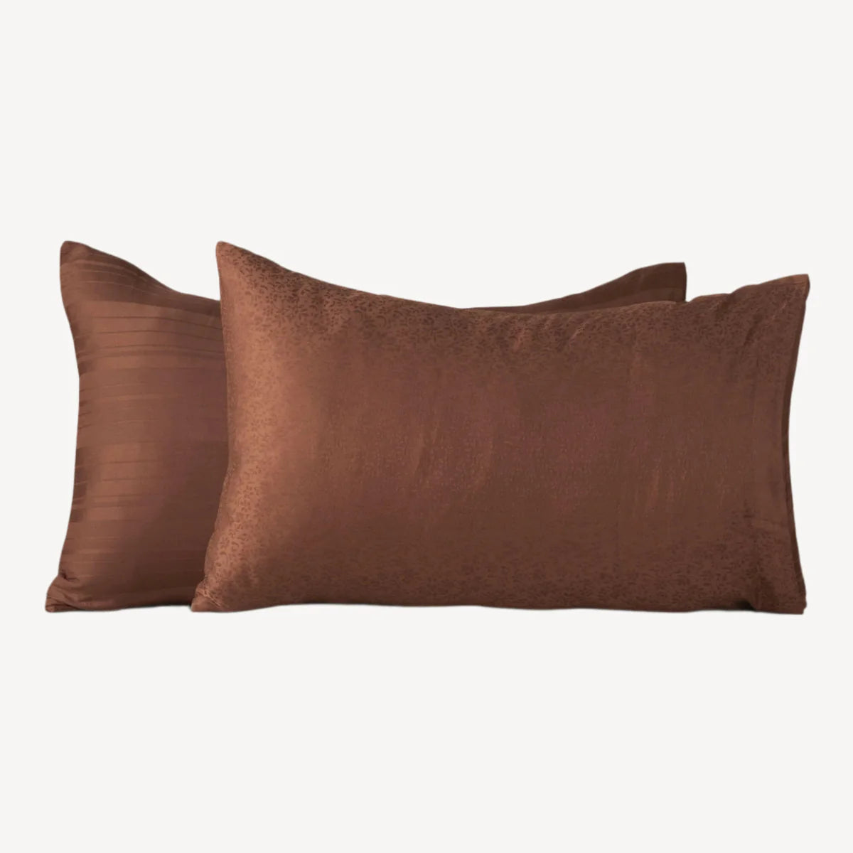 Cocoa Front Reversible Duvet Cover Set