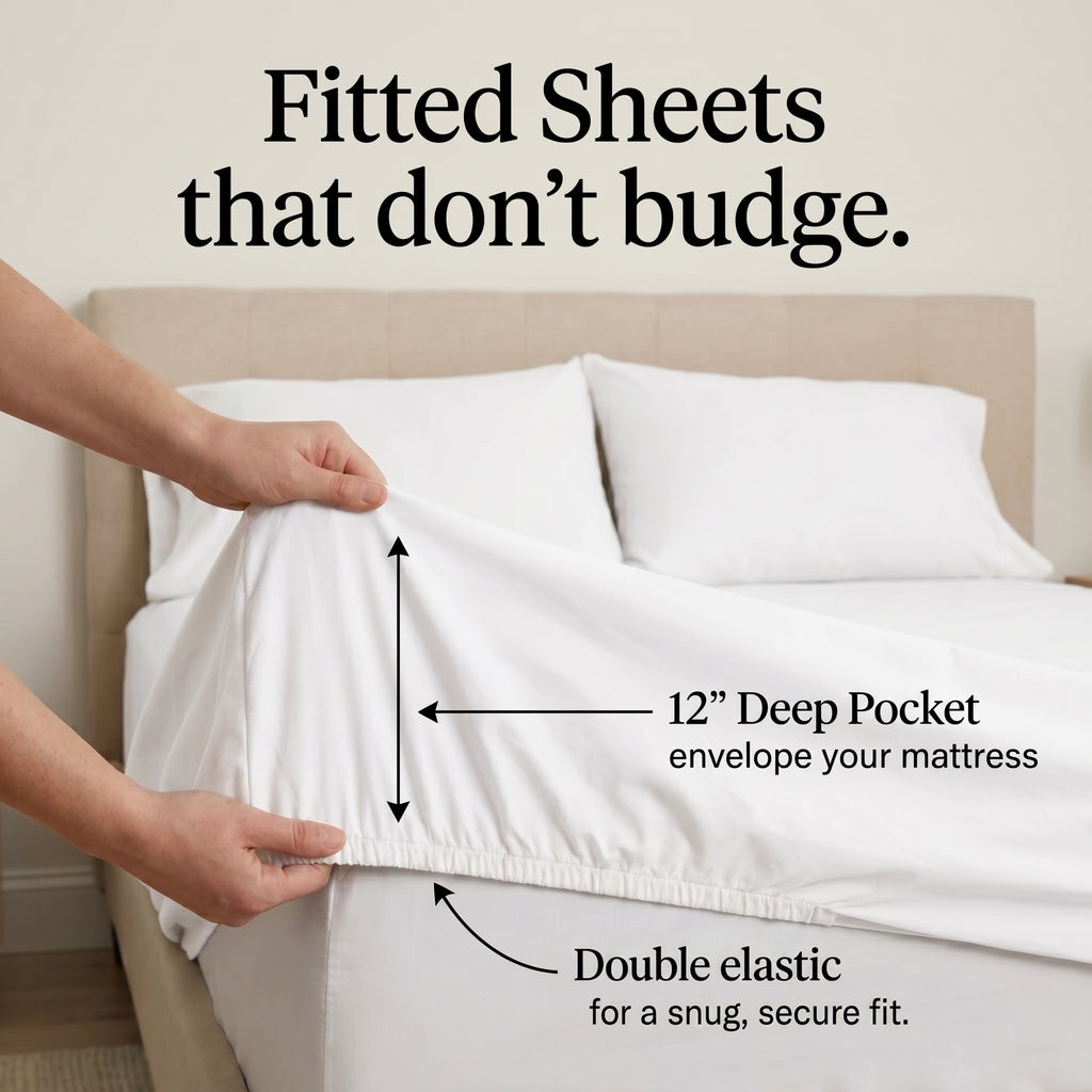 Pure White Bedsheet