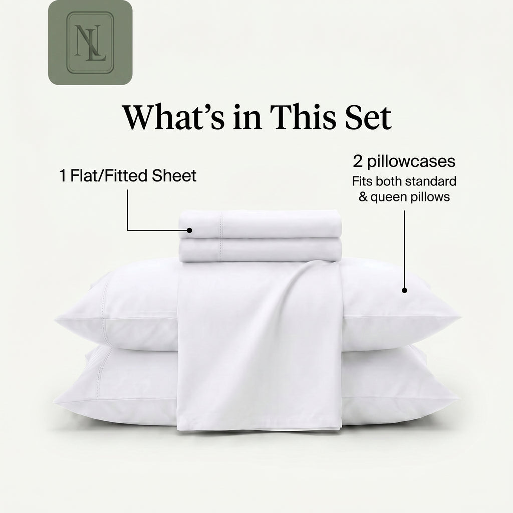 Pure White Bedsheet