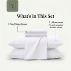 Pure White Bedsheet