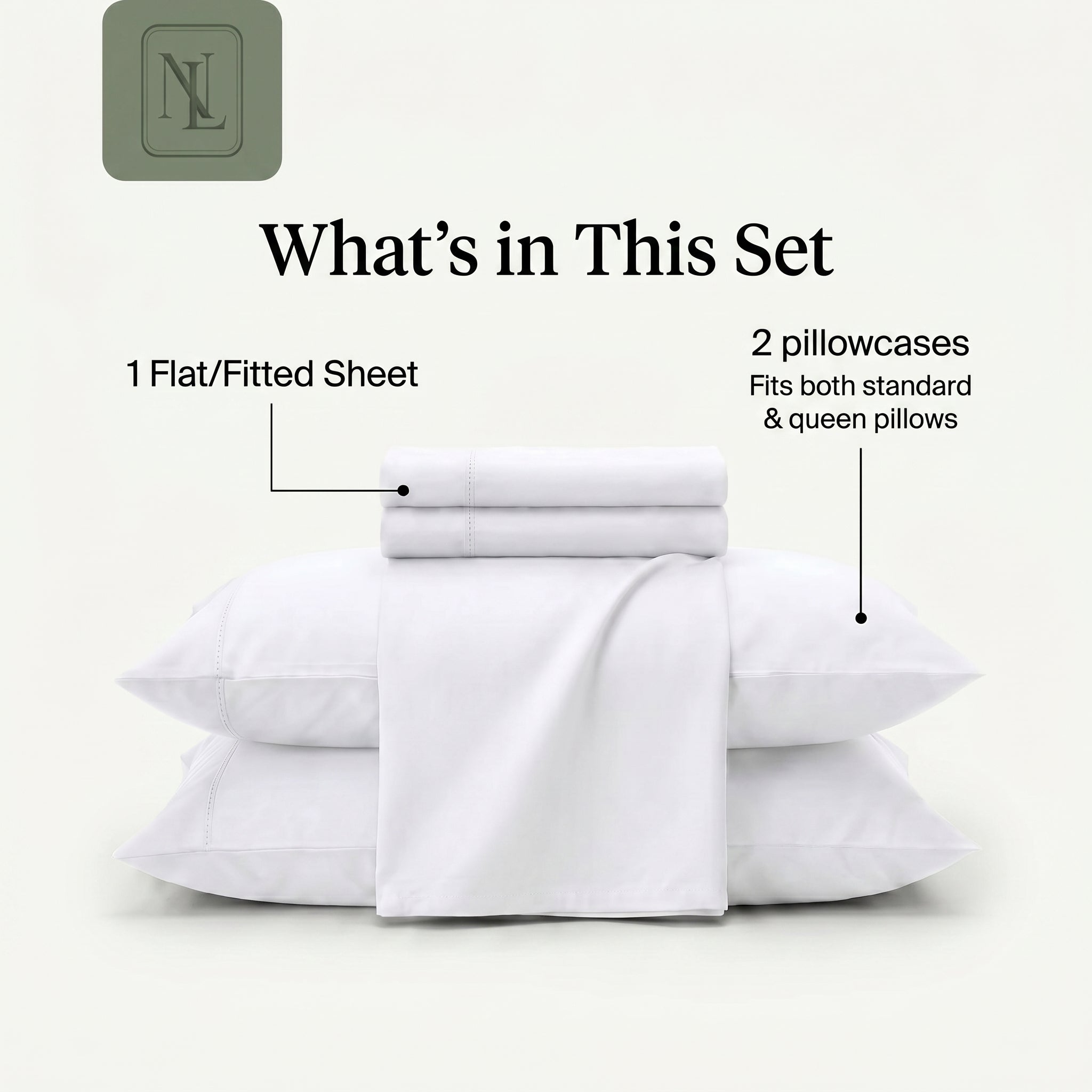 Pure White Bedsheet
