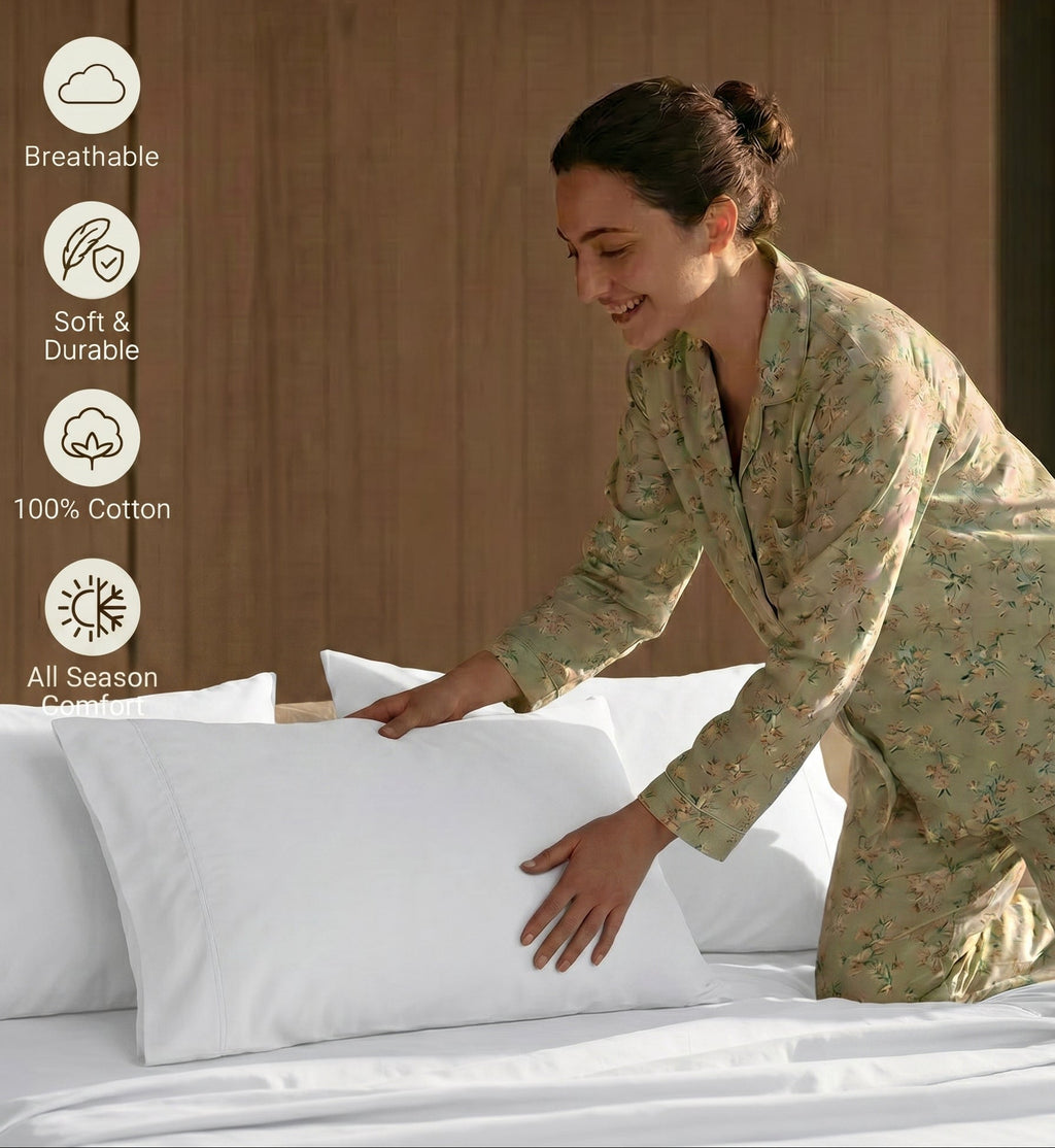 Pure White Bedsheet