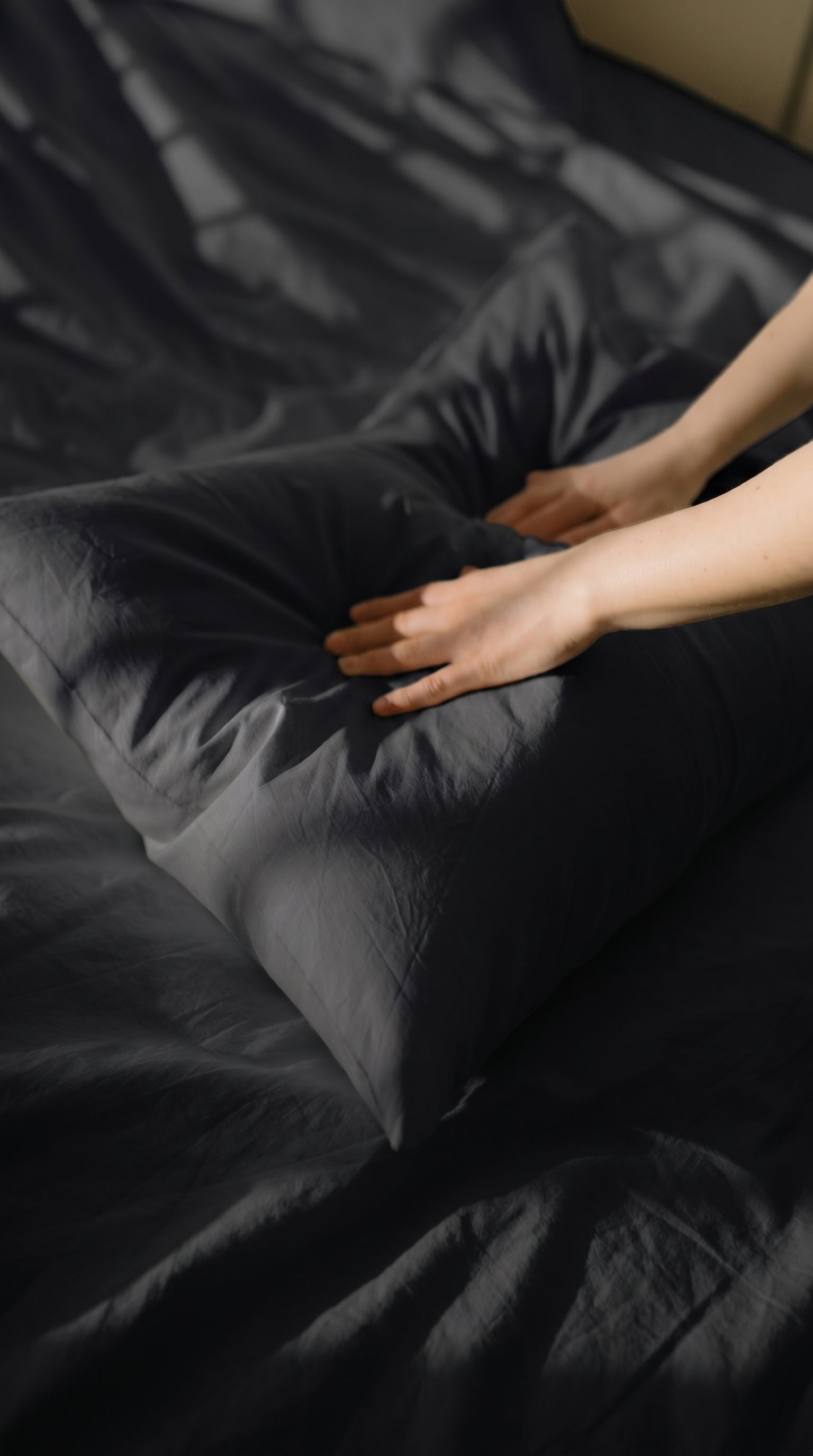 Night Stone Pillow Cover