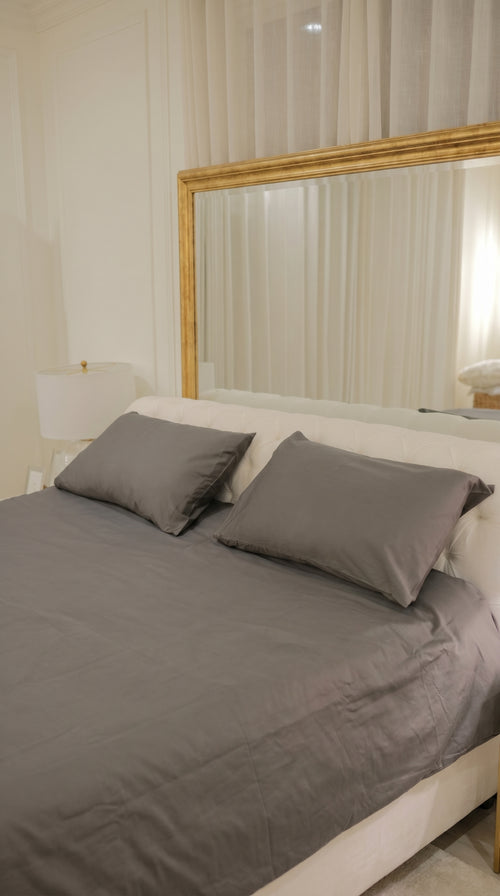 Cement Grey Pillow Cover